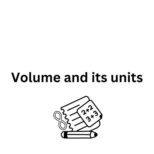 Volume and its units